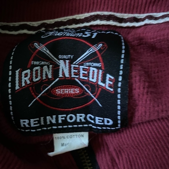 Men’s Iron Needle Vail Colorado 1/4 Zip Pullover Size Large - Picture 5 of 7